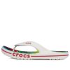 Crocs Tie Dye Mönster Flip-flops Tofflor Vit Unisex ”White” 206358-94S