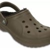Crocs vinterfodrade träskor ”Walnut Espresso” 203766-23J