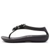 Crocs (WMNS) Andas mysiga lätta svarta sandaler 205600-060