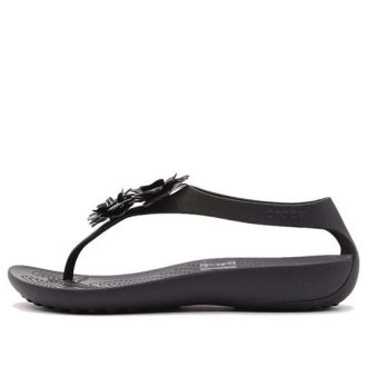 Crocs (WMNS) Andas mysiga lätta svarta sandaler 205600-060
