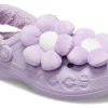 Crocs (WMNS) Baya Fodrad Fuzz Strap Singles Day ”Purple White” 209234-90H