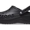 Crocs (WMNS) Baya Platform Fodrade Clog Sandaler ”Svarta” 208708-001