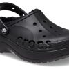 Crocs (WMNS) Baya Platform Fodrade Clog Sandaler ”Svarta” 208708-001