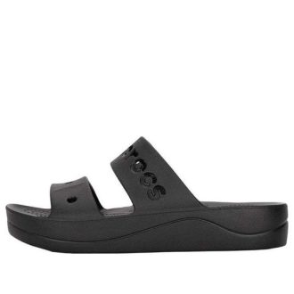 Crocs (WMNS) Baya Platform Sandals ”Core Black” 208188