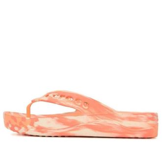 Crocs (WMNS) Baya Platform Strings ”Orange” 208462-83F