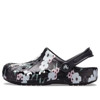 Crocs (WMNS) Baya tryckta träskor ”Tropical Floral Black” 205839-98F