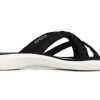 Crocs (WMNS) Beach & Pool Slides Tofflor ”Black White” 205479-066