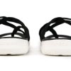 Crocs (WMNS) Beach & Pool Slides Tofflor ”Black White” 205479-066