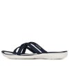 Crocs (WMNS) Beach & Pool Slides Tofflor ”Dark Blue White” 205479-462