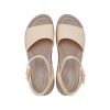 Crocs (WMNS) Brooklyn Ankel Strap Wedge Sandaler ”Cream White Brown” 209406-2DS