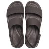 Crocs (WMNS) Brooklyn Croco Low Espresso Sandal ”Brown” 208585-206