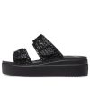 Crocs (WMNS) Brooklyn Croco Shine Buckle ”Black” 209361