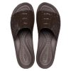 Crocs (WMNS) Brooklyn Croco Shine Slide Sandaler ”Espresso” 209253-206