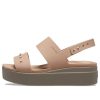 Crocs (WMNS) Brooklyn Dubbade Low Wedge ”Cork Mushroom” 209254-2DH