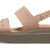 Crocs (WMNS) Brooklyn Dubbade Low Wedge ”Cork Mushroom” 209254-2DH