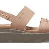 Crocs (WMNS) Brooklyn Dubbade Low Wedge ”Cork Mushroom” 209254-2DH