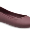 Crocs (WMNS) Brooklyn Flats ”Dark Cherry” 209384-6WD