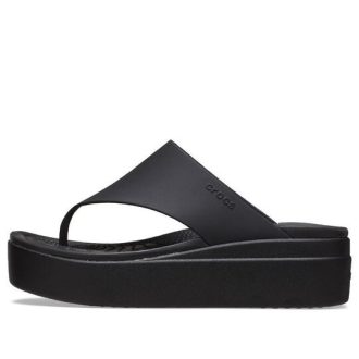 Crocs (WMNS) Brooklyn Flip ”Black” 208727-001