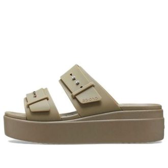 Crocs (WMNS) Brooklyn Low Sandals ”Khaki” 207431