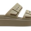 Crocs (WMNS) Brooklyn Low Wedge Sandal ”Beige” 207431-260