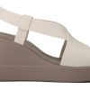 Crocs (WMNS) Brooklyn lätta cementgrå sandaler ”Grå” 206222-16T