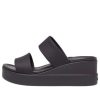 Crocs (WMNS) Brooklyn lätta svarta sandaler 206219-060