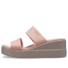 Crocs (WMNS) Brooklyn Lättvikts blekrosa sandaler 206219-6RL