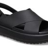 Crocs (WMNS) Brooklyn Luxe Cross Strap ”Black” 209407-060