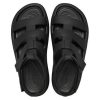 Crocs (WMNS) Brooklyn Luxe Gladiator Sandals ”Black” 209557-060