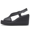 Crocs (WMNS) Brooklyn mysiga halkfria sportsvarta sandaler 206222-060