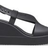 Crocs (WMNS) Brooklyn mysiga halkfria sportsvarta sandaler 206222-060