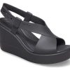 Crocs (WMNS) Brooklyn mysiga halkfria sportsvarta sandaler 206222-060