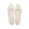 Crocs (WMNS) Brooklyn Pointed Flats ”Cream White” 210169-160