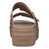 Crocs (WMNS) Brooklyn Sandal Low Wedge ”Latte” 207431-2Q9