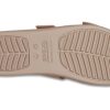 Crocs (WMNS) Brooklyn Sandal Low Wedge ”Latte” 207431-2Q9