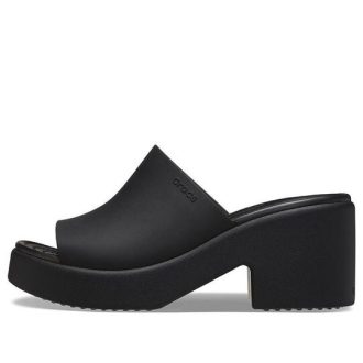 Crocs (WMNS) Brooklyn Slide Heels ”Black” 209408-060