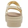 Crocs (WMNS) Brooklyn Strappy Low Wedge ”Bone” 206751-2Y2
