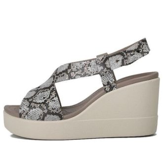 Crocs (WMNS) Brooklyn tjock sula grå sandaler ”Grå” 206222-93T