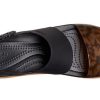 Crocs (WMNS) Brooklyn Tort Low Wedge ”Black Brown” 207864-0C4