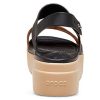 Crocs (WMNS) Brooklyn Tort Low Wedge ”Black Brown” 207864-0C4