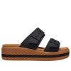 Crocs (WMNS) Brooklyn Woven Spännesandaler ”Black Brown” 209978-001