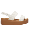 Crocs (WMNS) Brooklyn Woven Wedge Sandaler ”White Brown” 209977-0WV