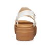Crocs (WMNS) Brooklyn Woven Wedge Sandaler ”White Brown” 209977-0WV