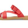 Crocs (WMNS) Casual Flame Red Tofflor 206108-8C1