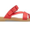 Crocs (WMNS) Casual Flame Red Tofflor 206108-8C1