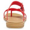 Crocs (WMNS) Casual Flame Red Tofflor 206108-8C1