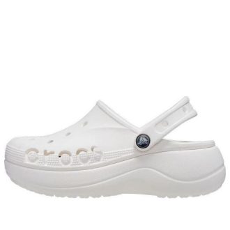 Crocs (WMNS) Classic Baya Platform Slide ”White” 208186-100