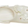 Crocs (WMNS) Classic Clog 3d Flower White Sandaler 205587-159