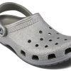Crocs (WMNS) Classic Clog Crocs Silver Sandaler 205942-040