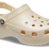 Crocs (WMNS) Classic Clog Platform Shimmer ”Vanilla” 208590-108